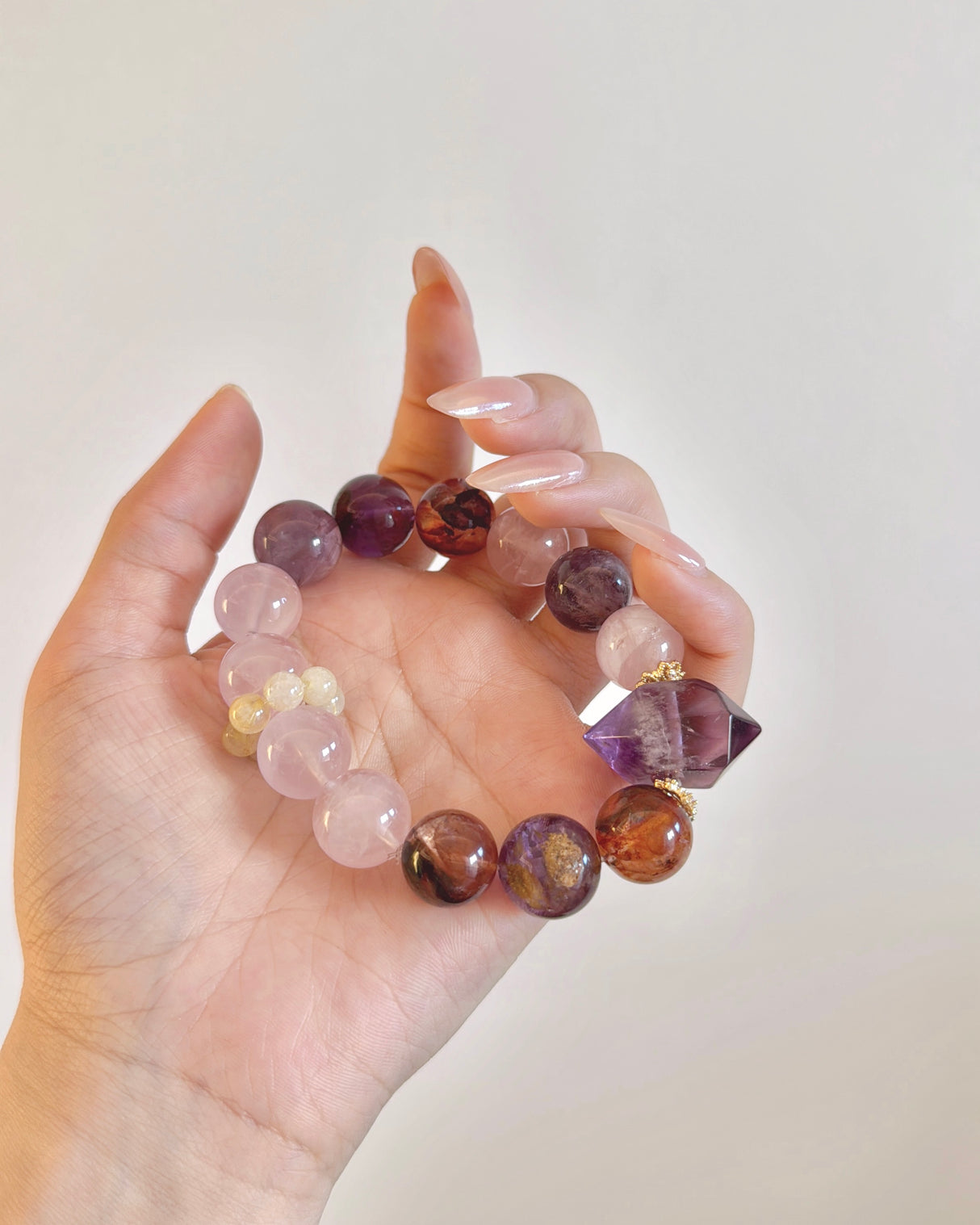 Floral - Echoed Crystal Symphony Bracelet