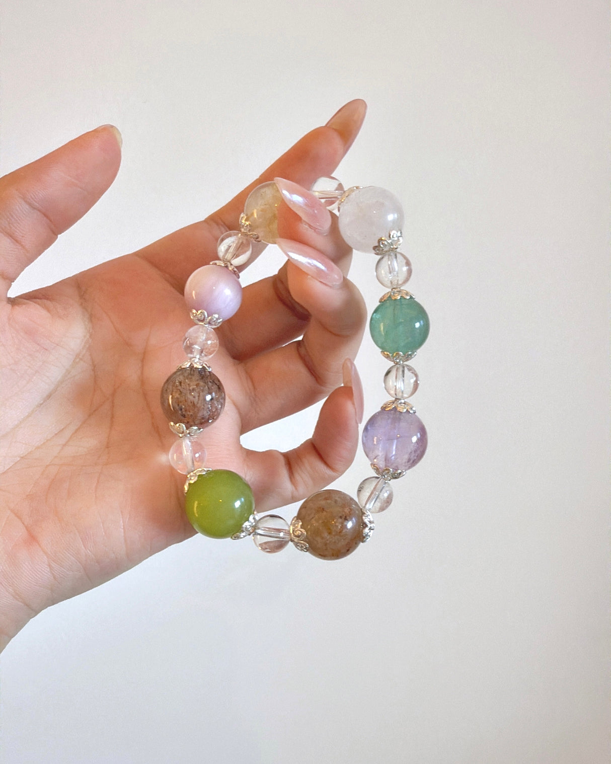 Energy&Healing—Enchanted Gemstone Symphony Bracelet