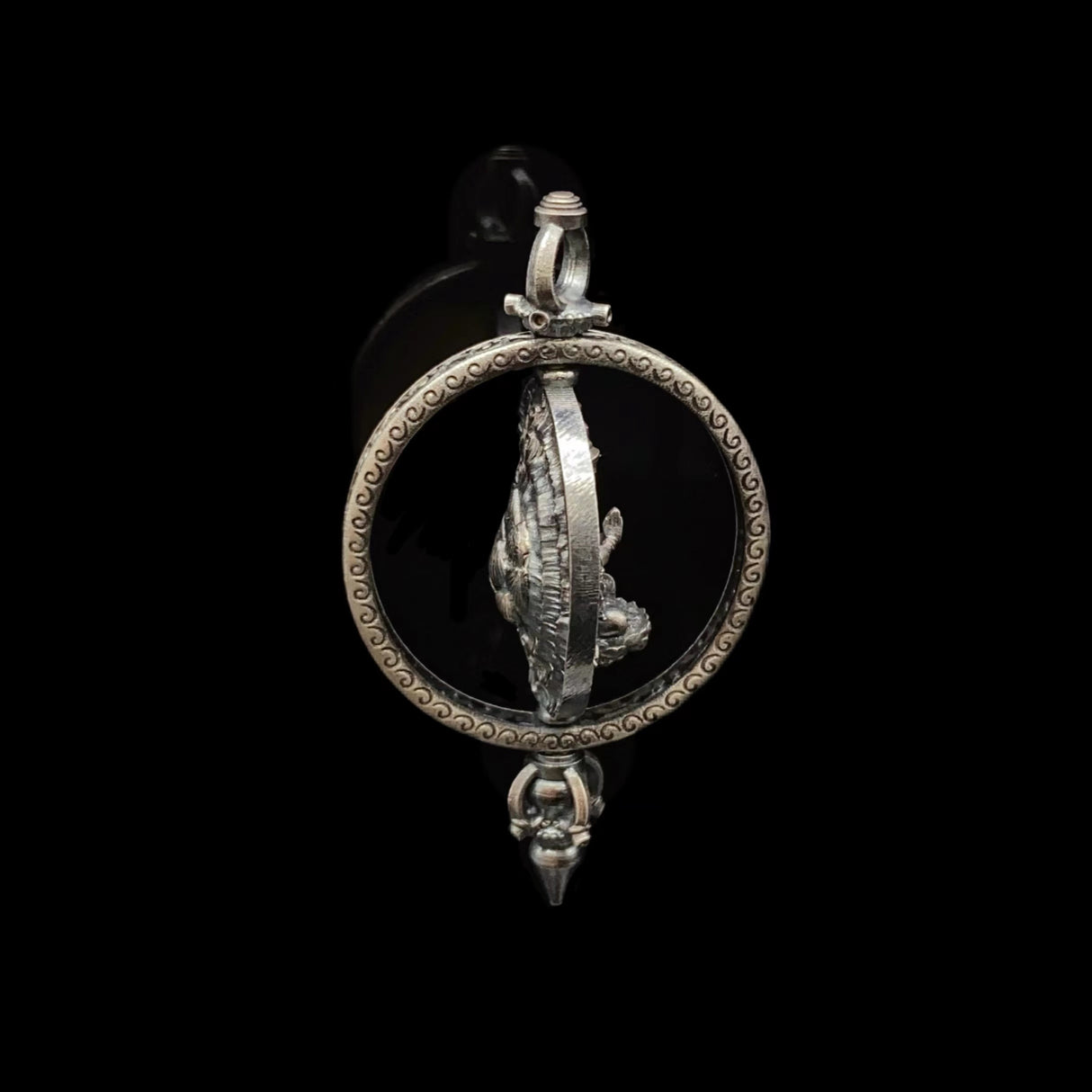 Vajra and Thousand - Handed Guanyin Pendant Necklace