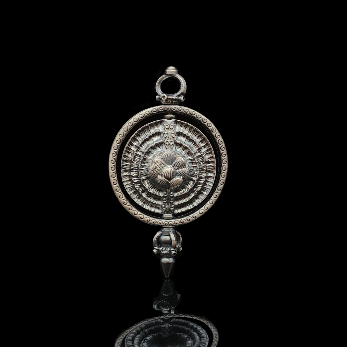 Vajra and Thousand - Handed Guanyin Pendant Necklace