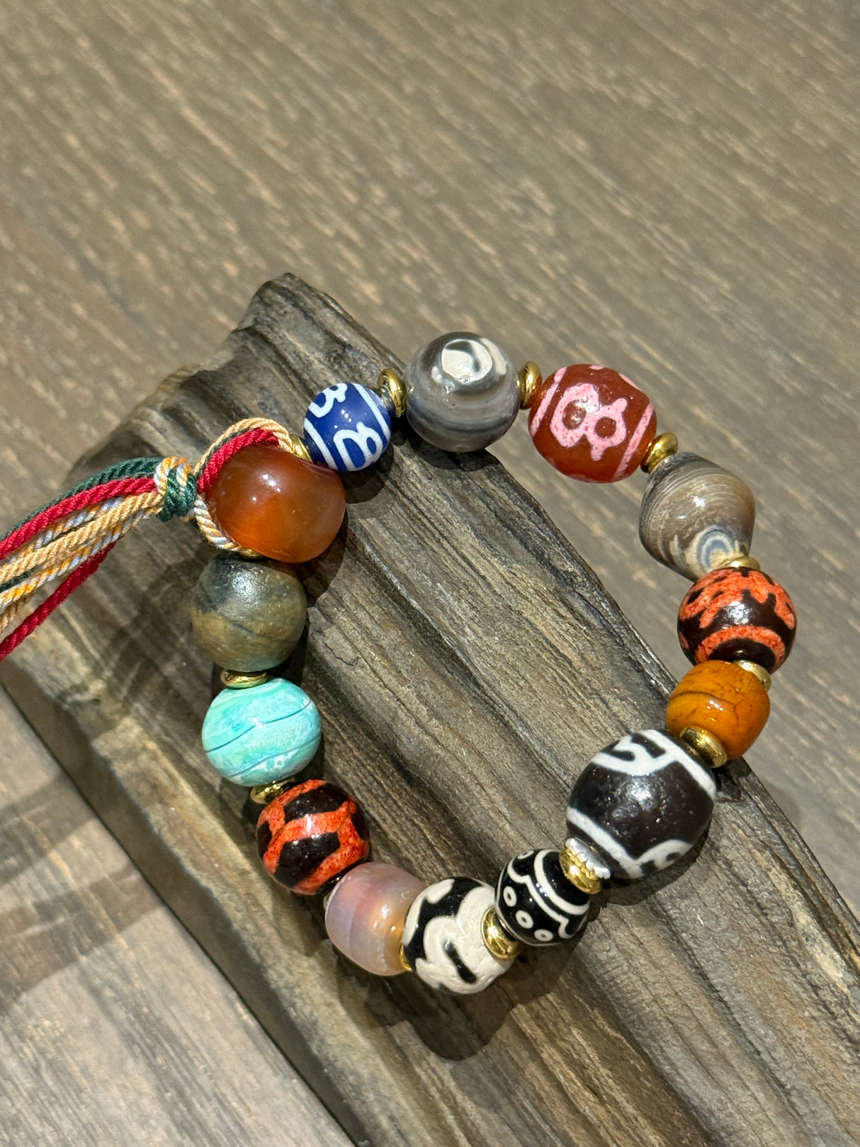 Colorful Threads of Ancient Blessings