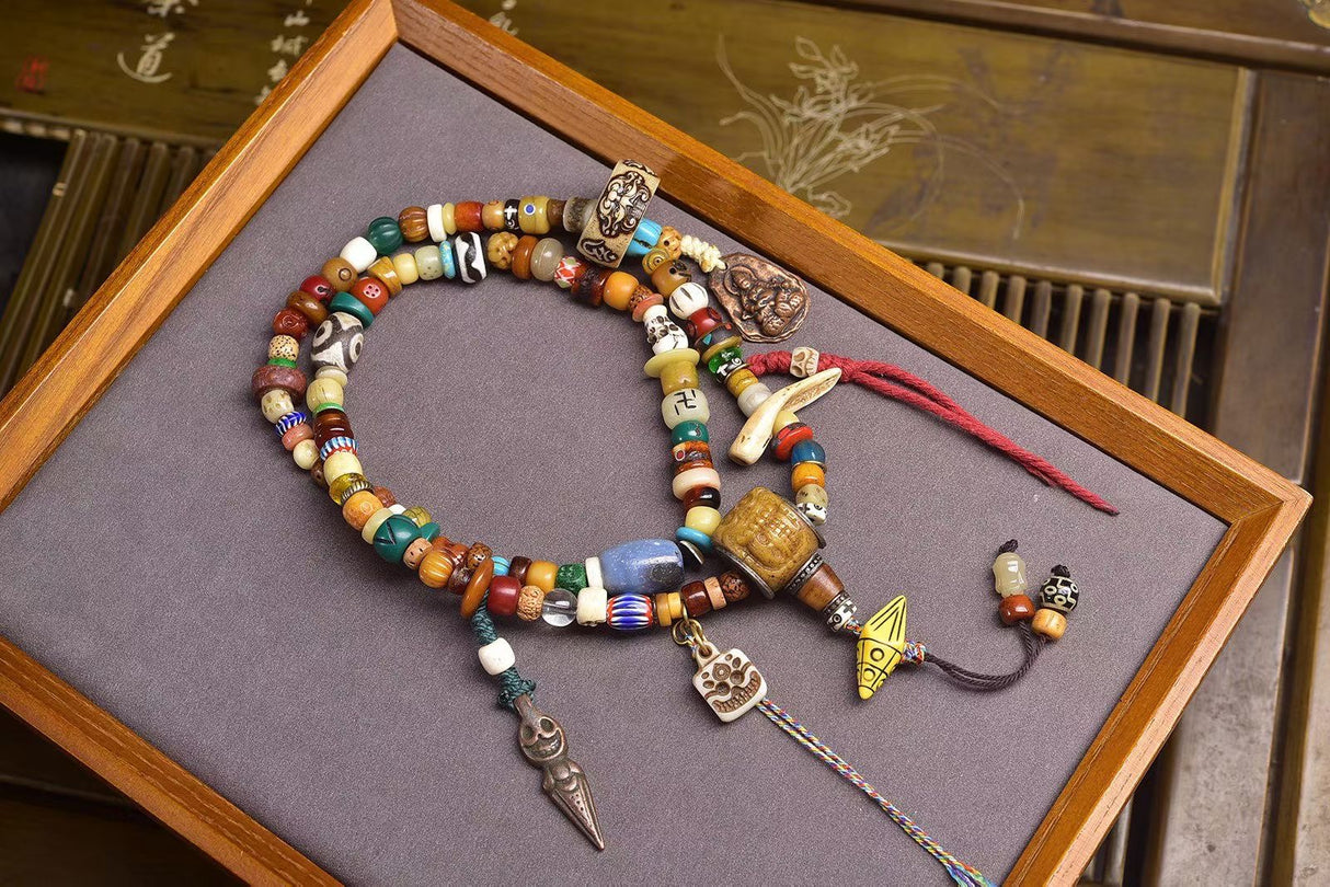 Wisdom Beads of Agate Fusion