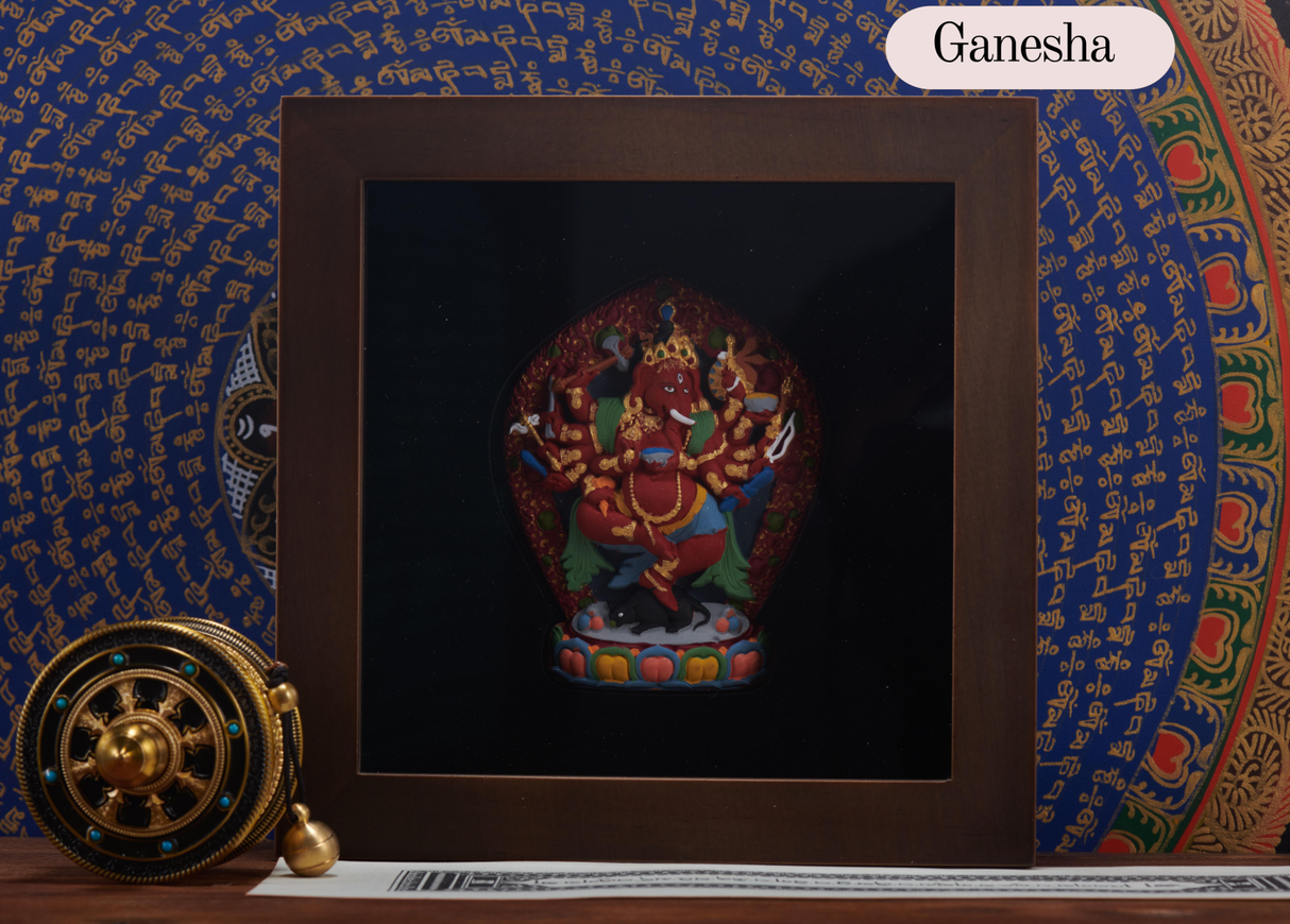 Painted Tsa Tsa Display Stand