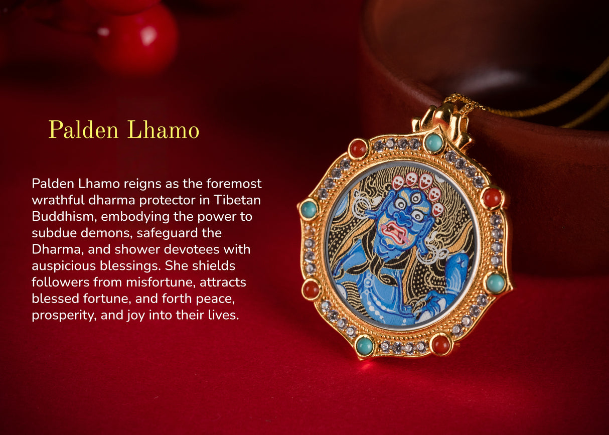 Eight-Petal Lotus Thangka