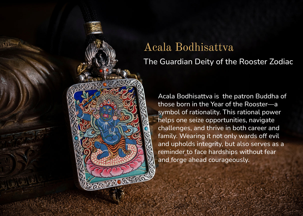 Black gold thangka of Dapeng bird