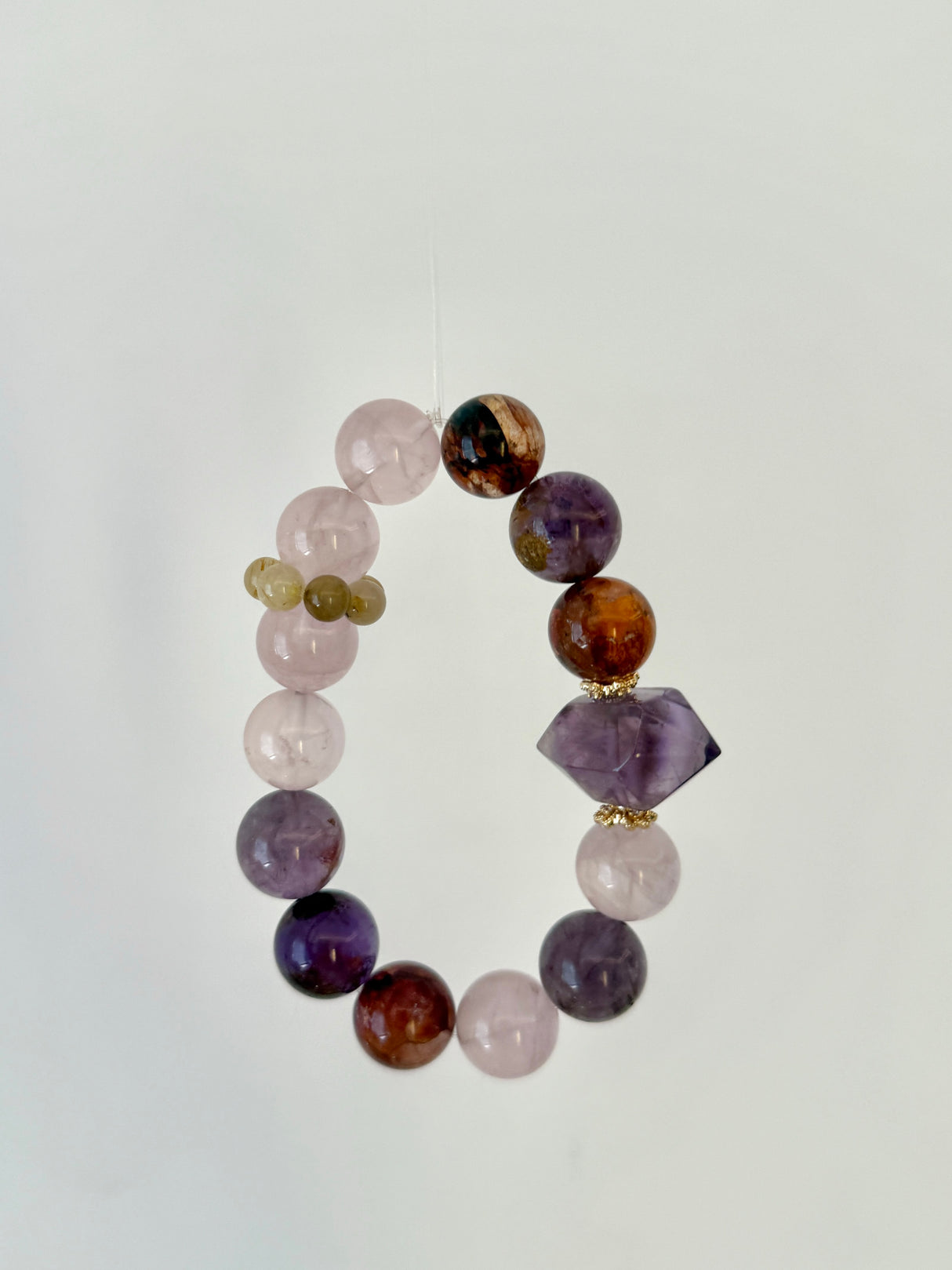 Floral - Echoed Crystal Symphony Bracelet