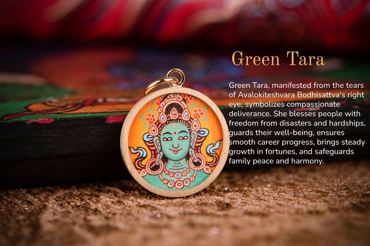 Miniature Thangka Pendant