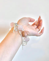 Romantic&Healing—Serene Heartstone Crystal Bracelet