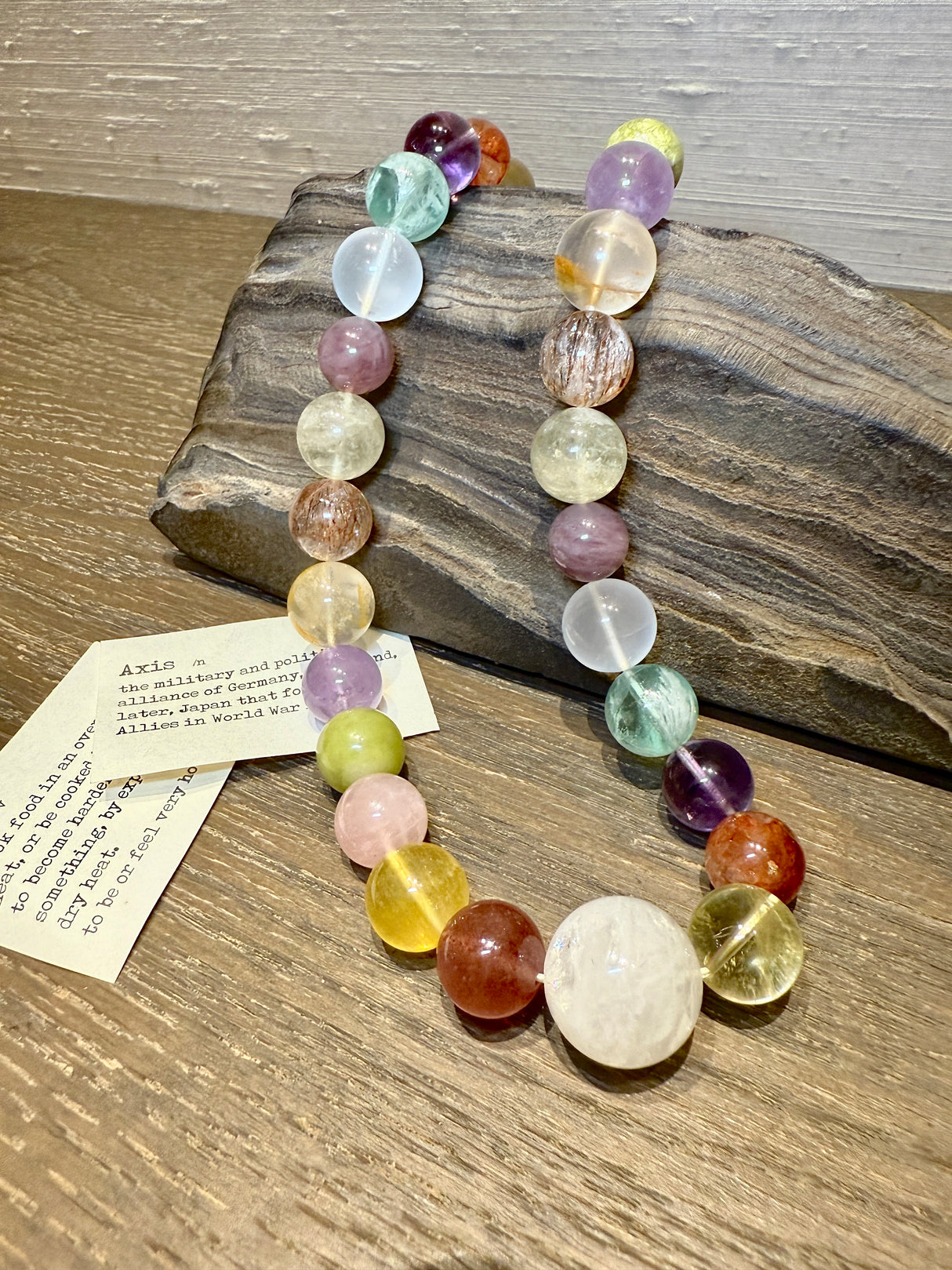 Nature's Palette Gem Necklace