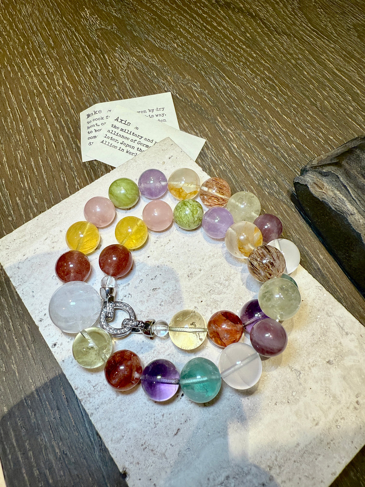 Nature's Palette Gem Necklace