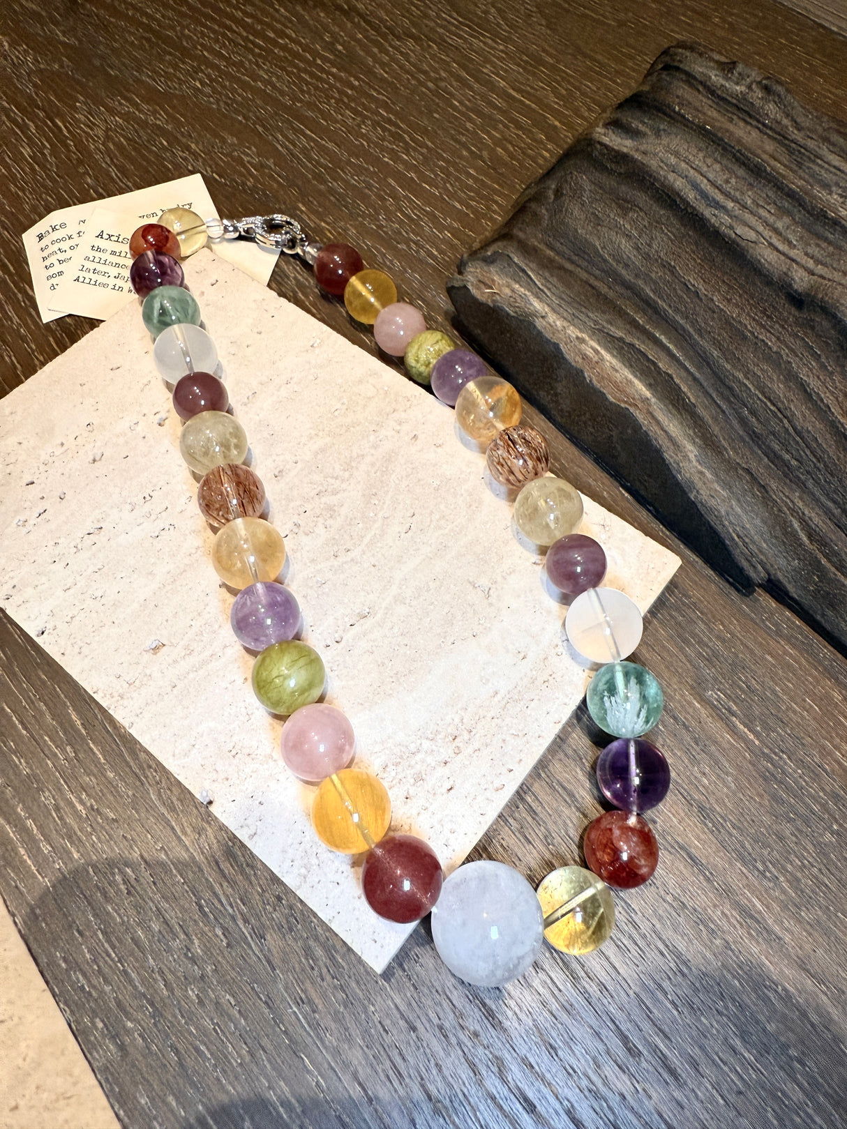 Nature's Palette Gem Necklace