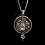 Vajra and Thousand - Handed Guanyin Pendant Necklace
