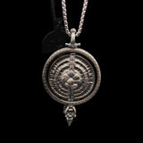 Vajra and Thousand - Handed Guanyin Pendant Necklace