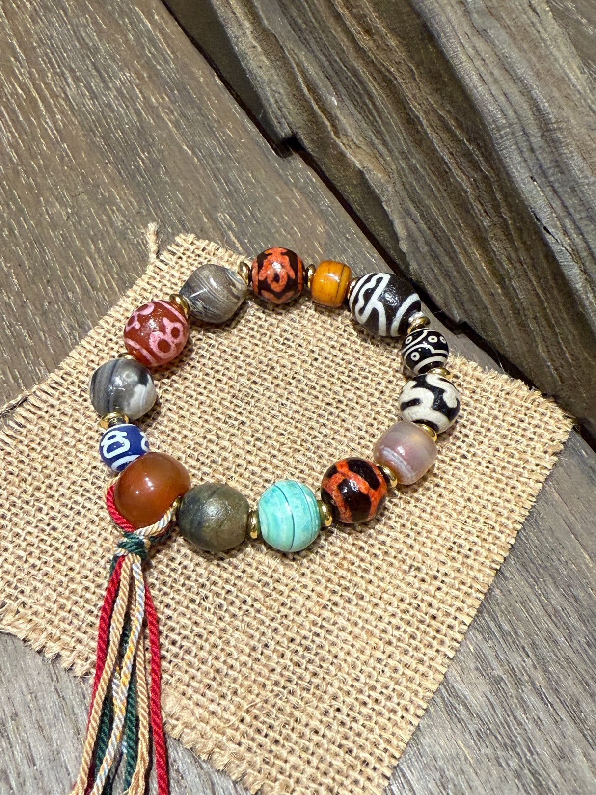 Colorful Threads of Ancient Blessings