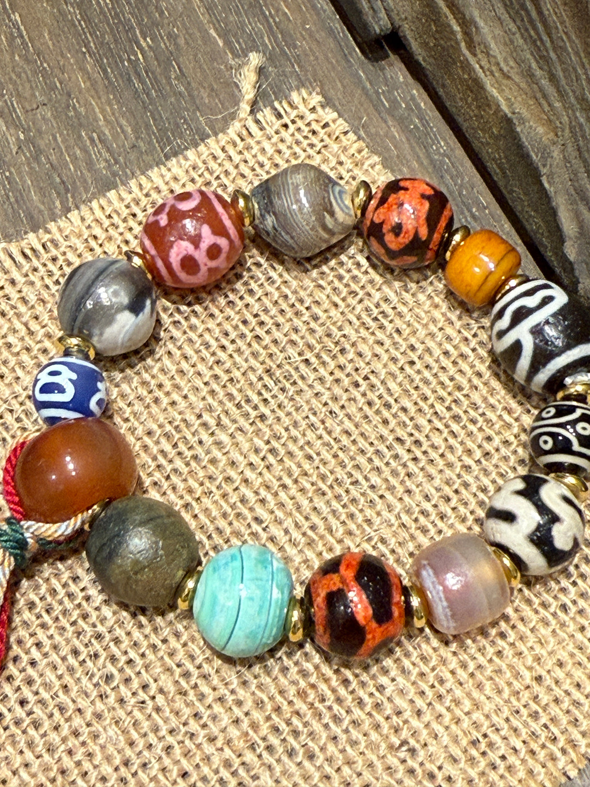 Colorful Threads of Ancient Blessings