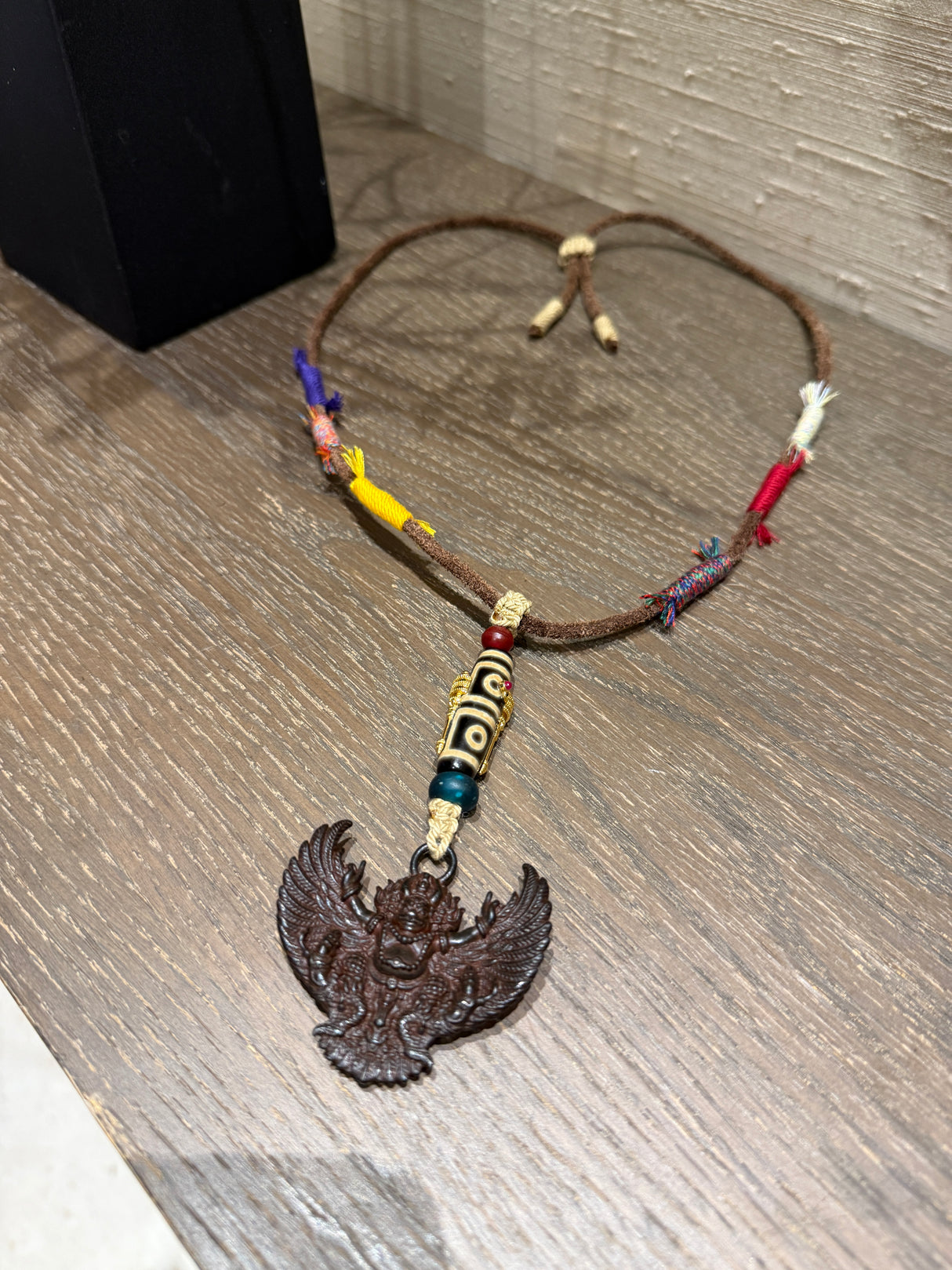 Garuda Dzi Bead Necklace