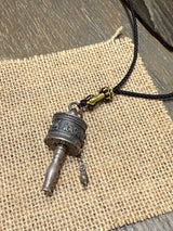 Tibetan Prayer Wheel Pendant