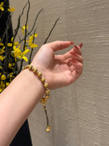 Mahakala & Yellow Jambhala Prayer Bead Bracelet