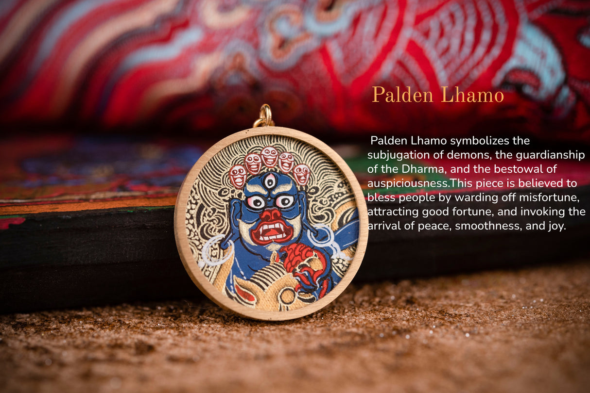 Miniature Thangka Pendant