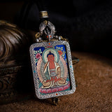 Black gold thangka of Dapeng bird