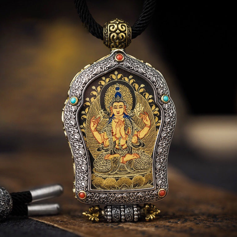 Black Gold Thangka