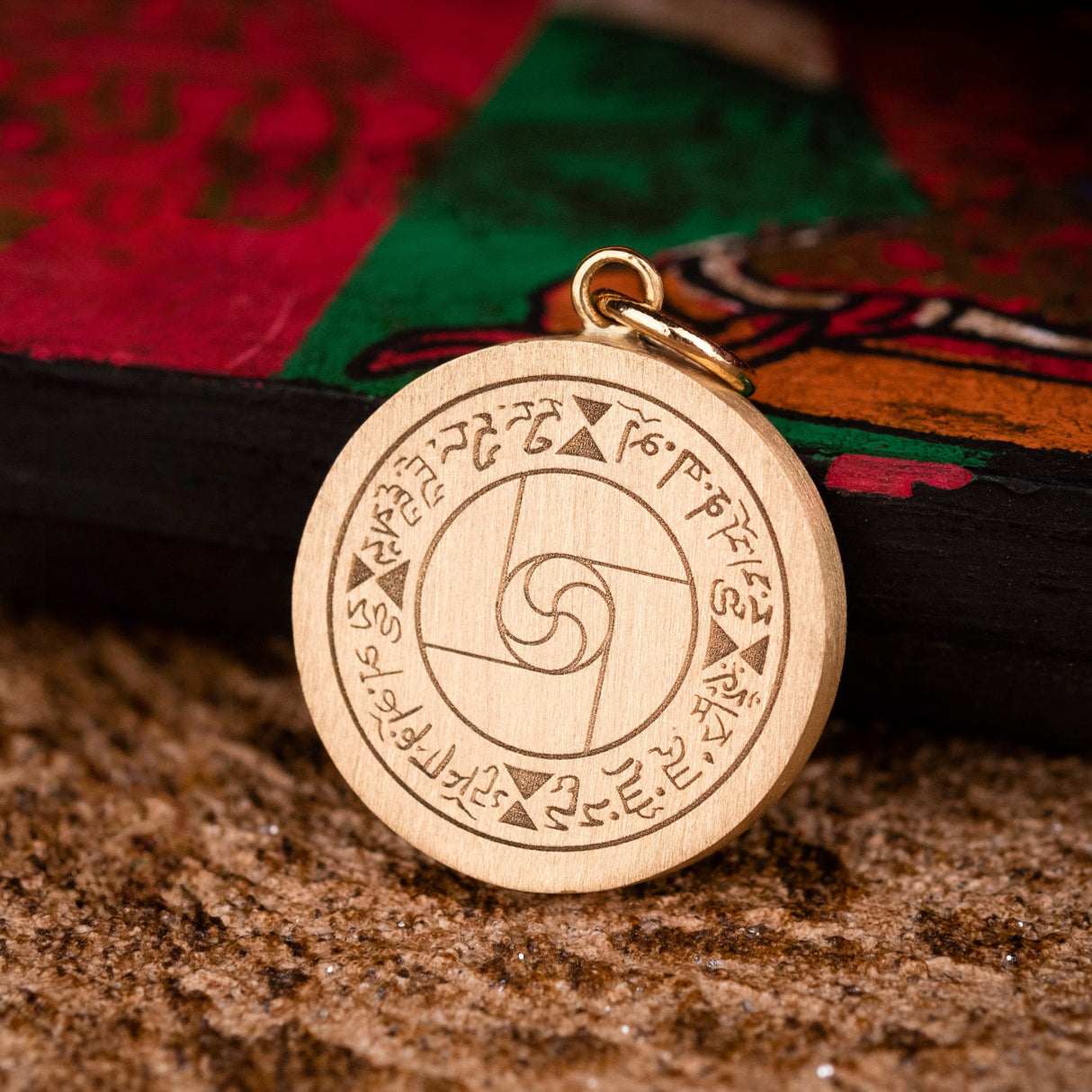Miniature Thangka Pendant