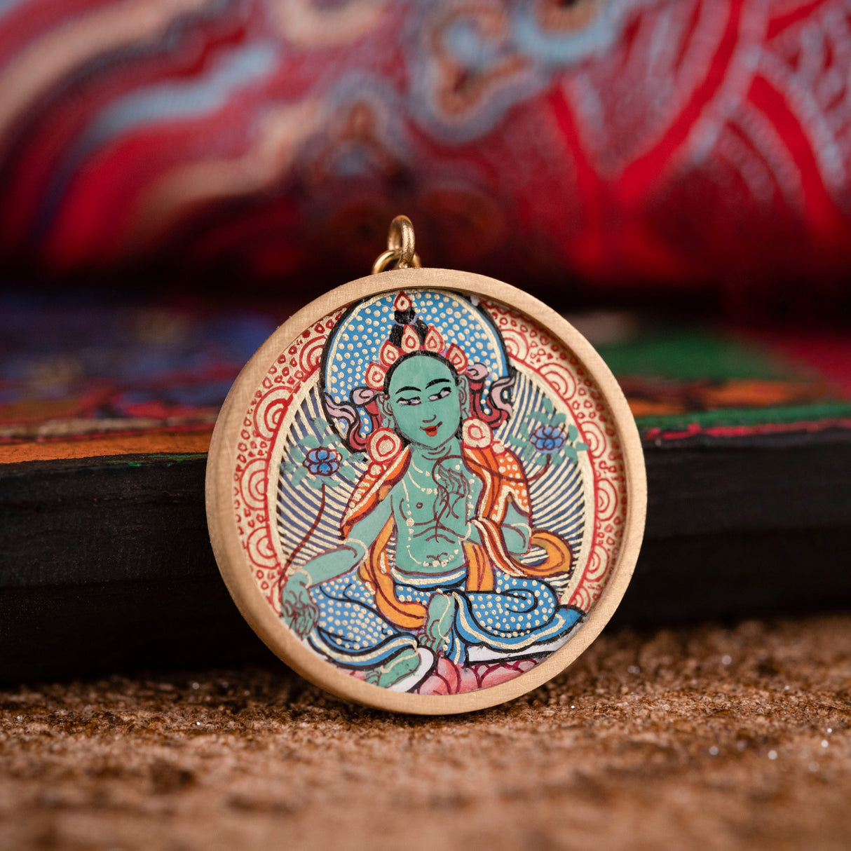 Miniature Thangka Pendant