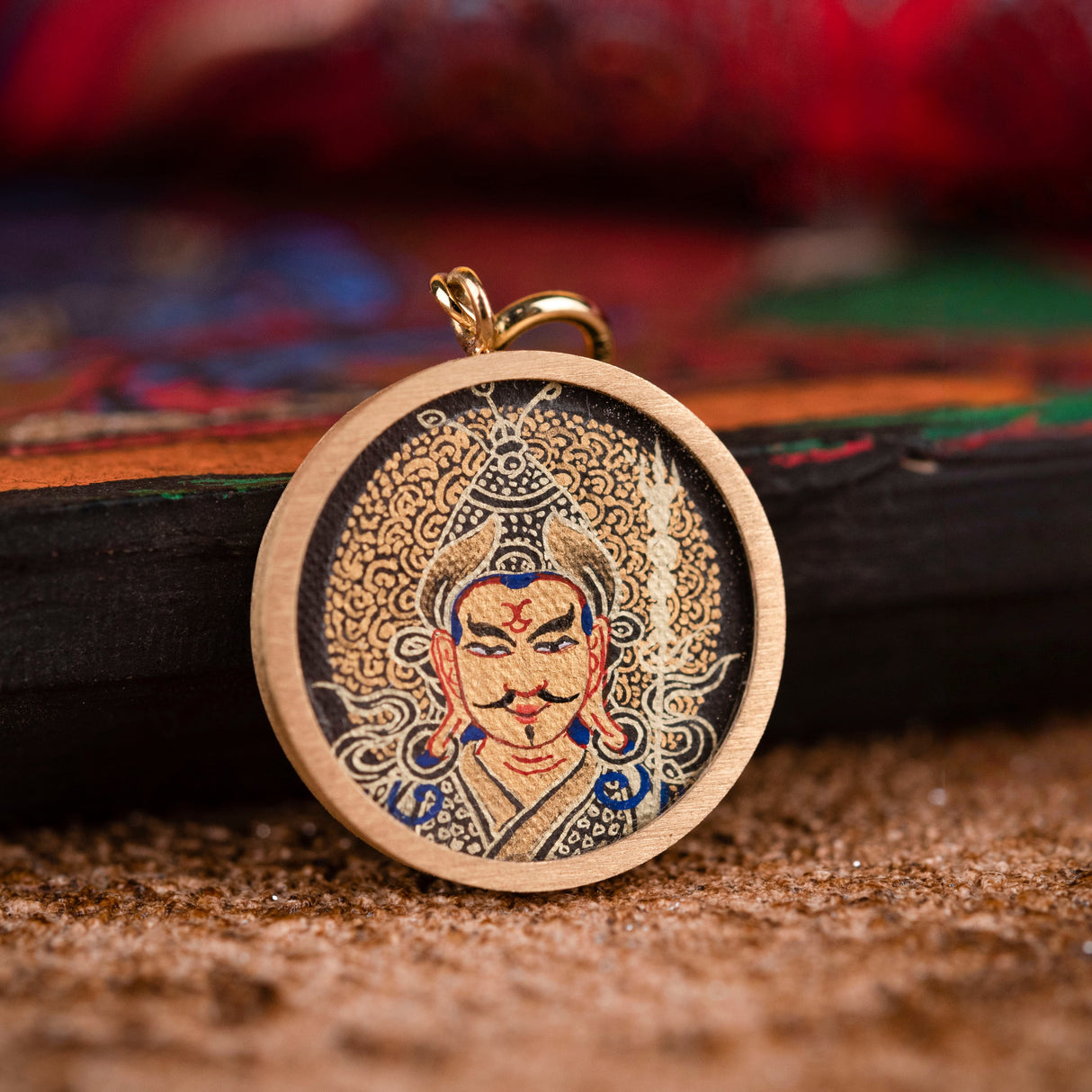 Miniature Thangka Pendant