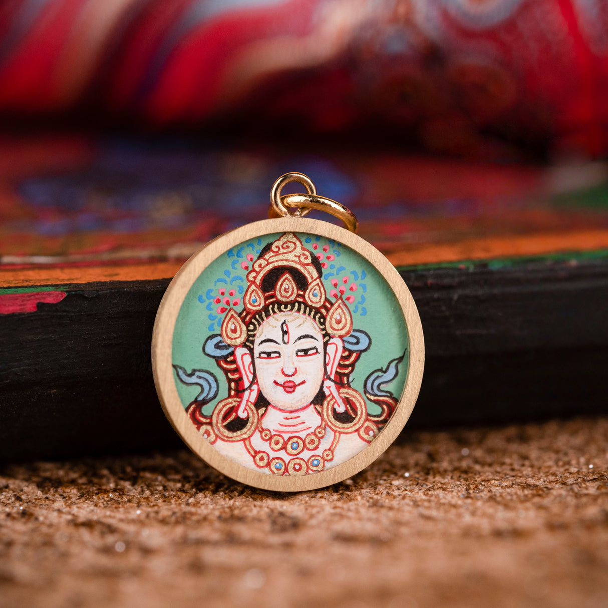 Miniature Thangka Pendant