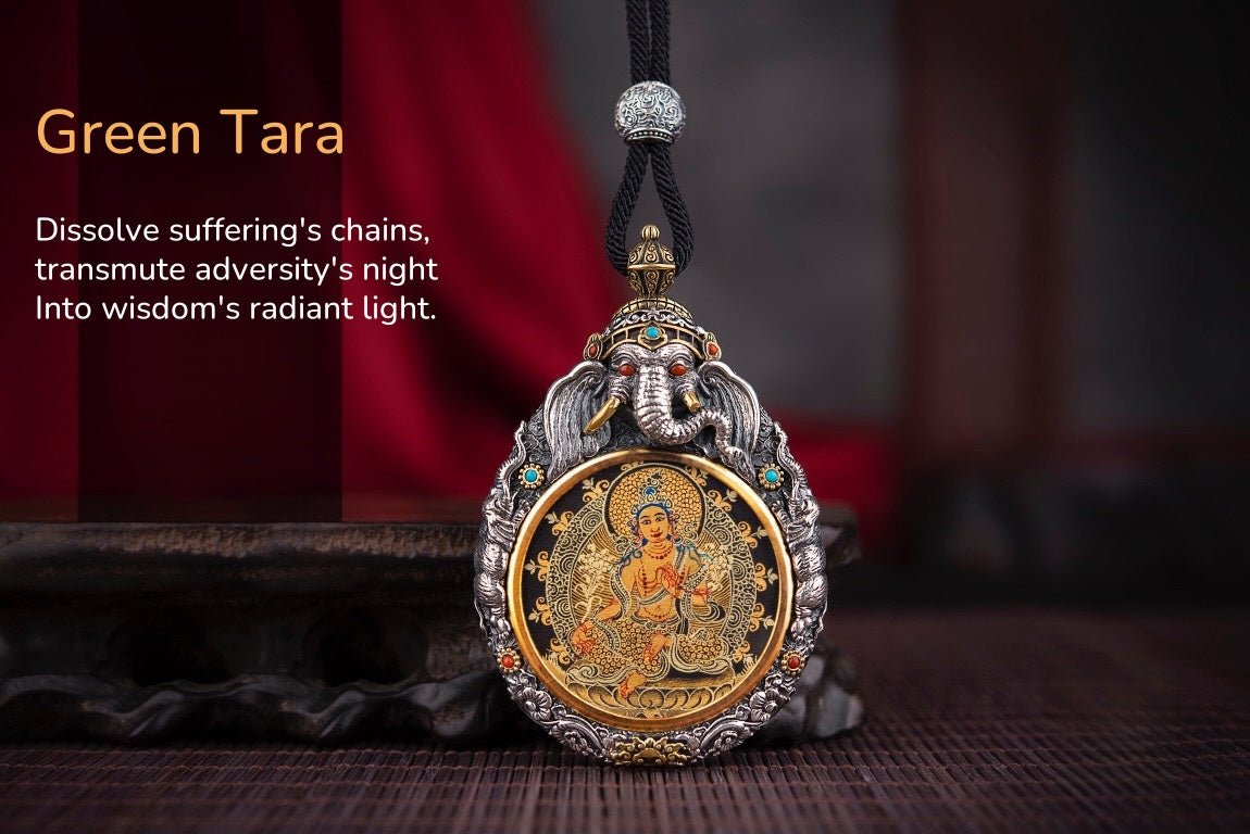 Elephant God Thangka