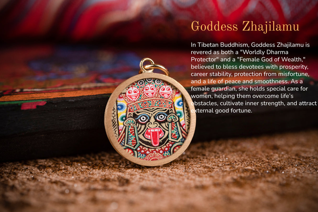 Miniature Thangka Pendant